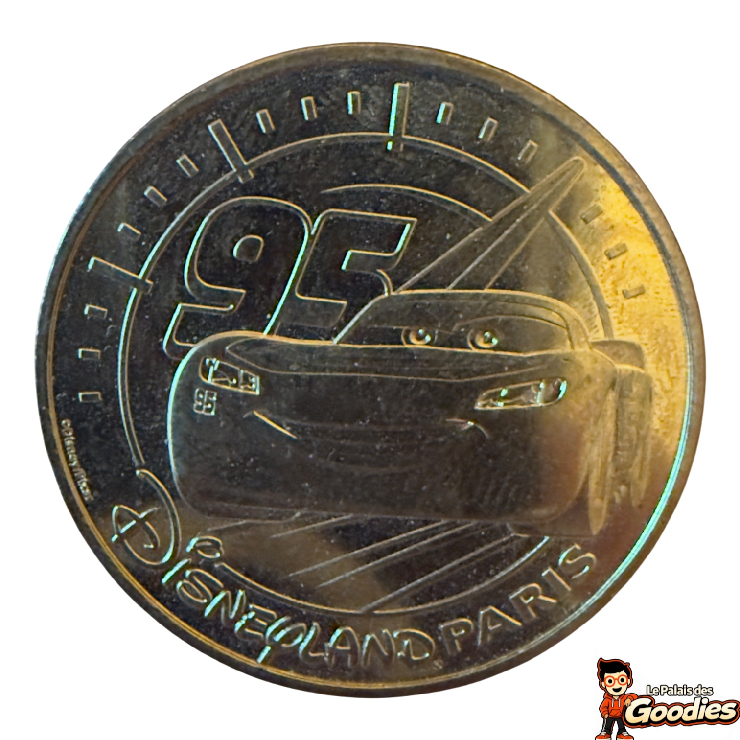 Disney Pixar - Cars : Pièce Monnaie de Paris Flash McQueen