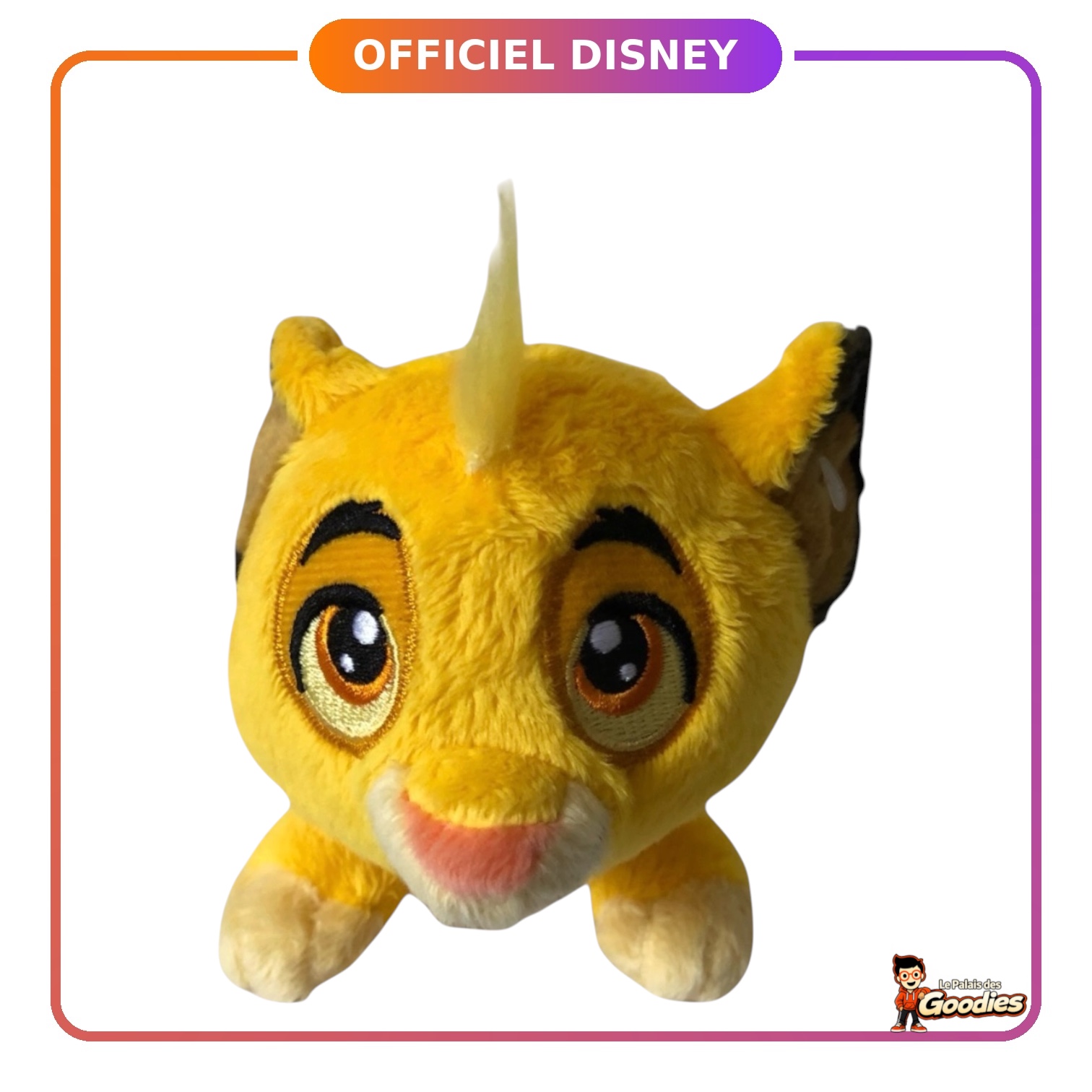 Disney - Le Roi Lion : Mini peluche naïf Simba