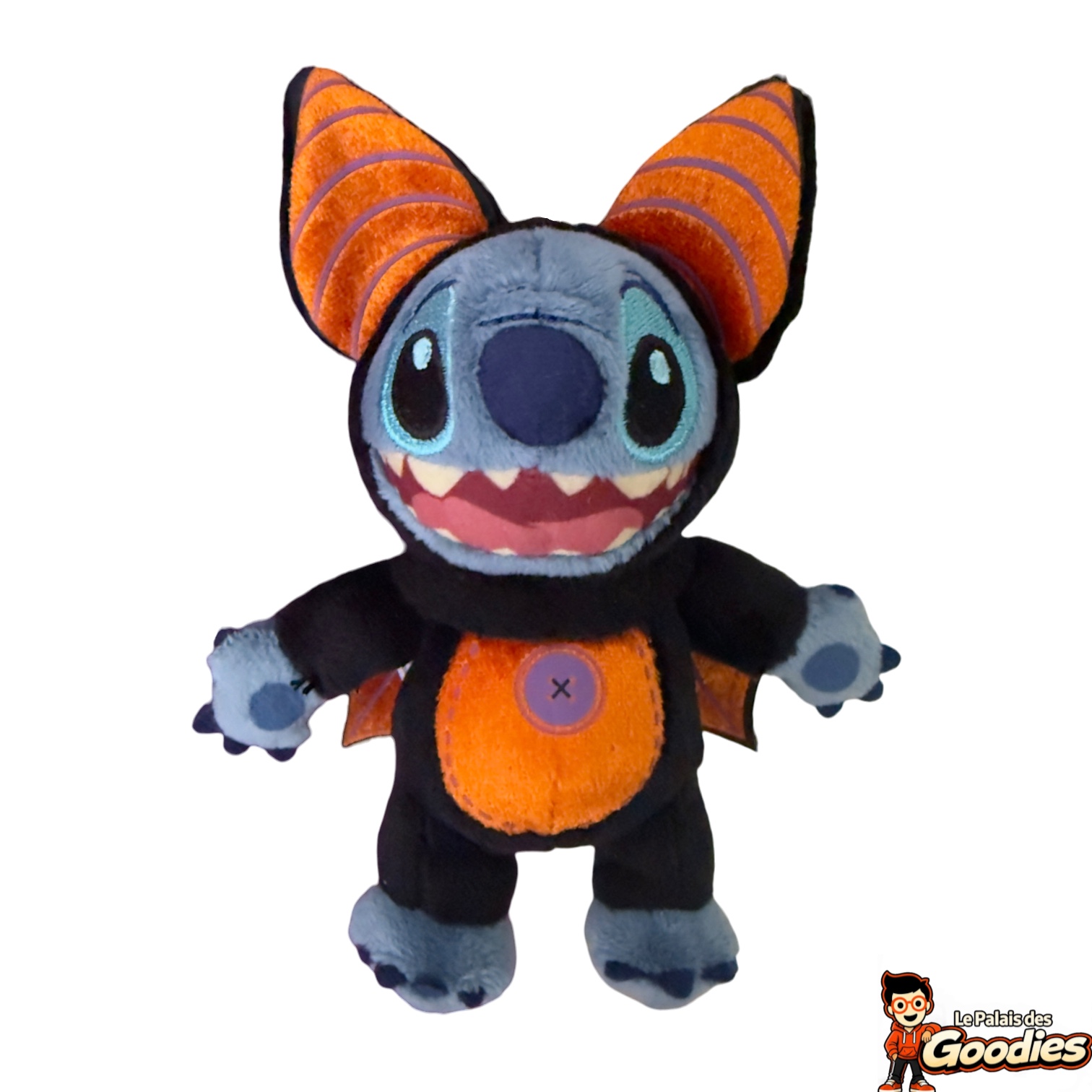 Disney - Lilo et Stitch : Porte-clé peluche Stitch "chauve-souris"