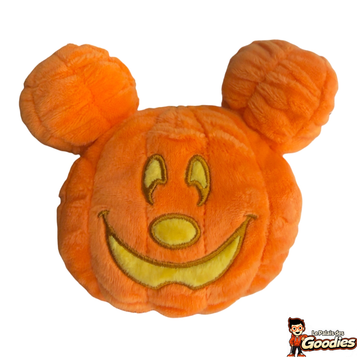 Disney - Mickey Mouse : Peluche d'épaule lumineuse "Mickey citrouille"