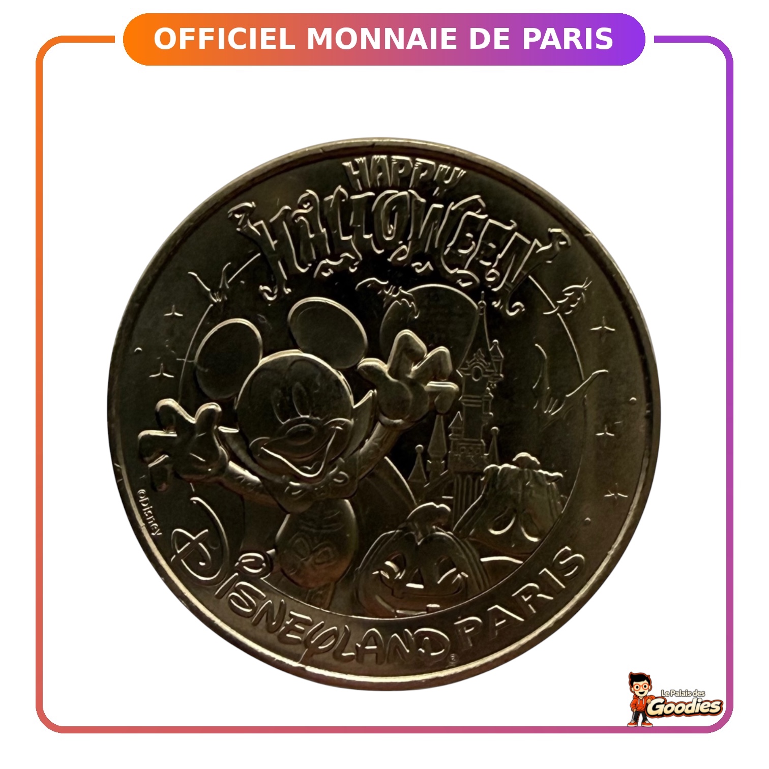 Disney - Mickey Mouse : Pièce de collection "Halloween"