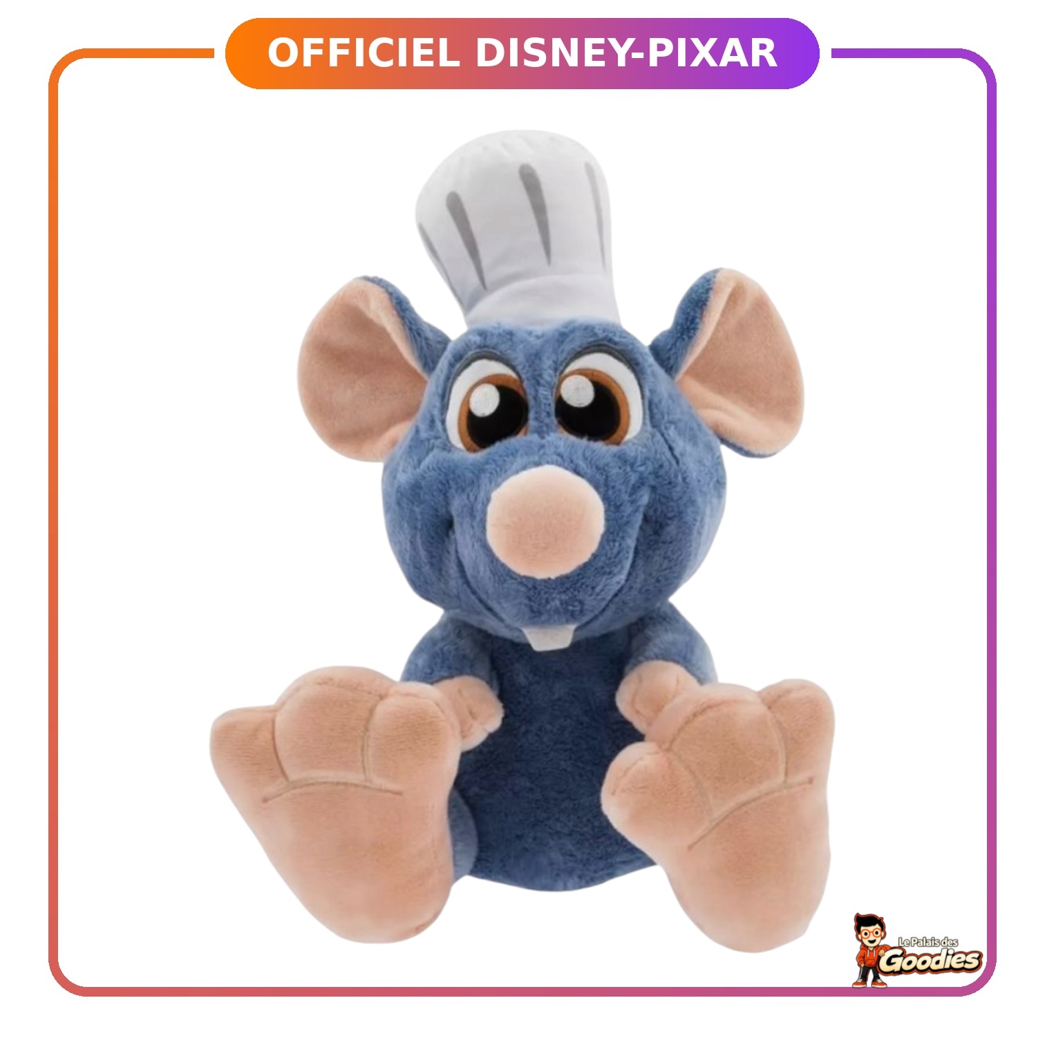 Disney/Pixar - Ratatouille : Peluche Big Feet Remy