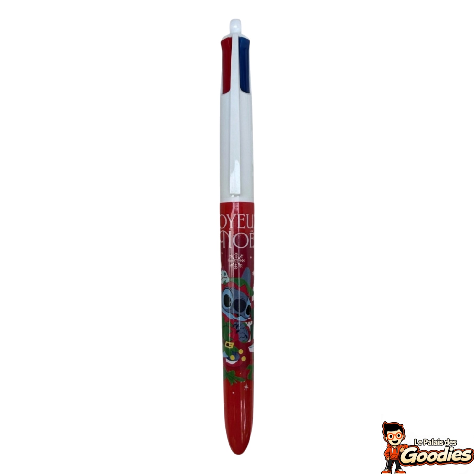 Disney - Lilo et Stitch : Bic 4 couleurs "Joyeux Noël"