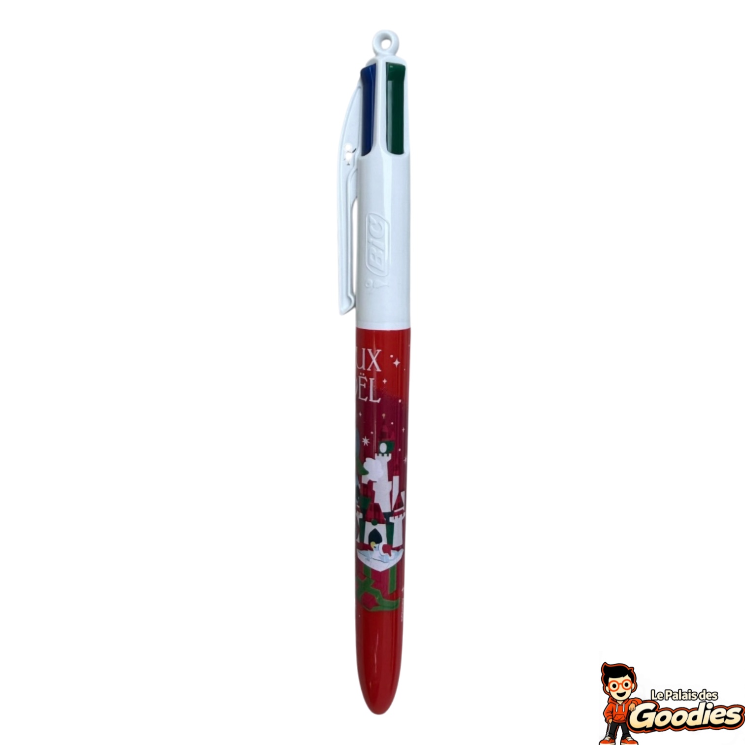 Disney - Lilo et Stitch : Bic 4 couleurs "Joyeux Noël"