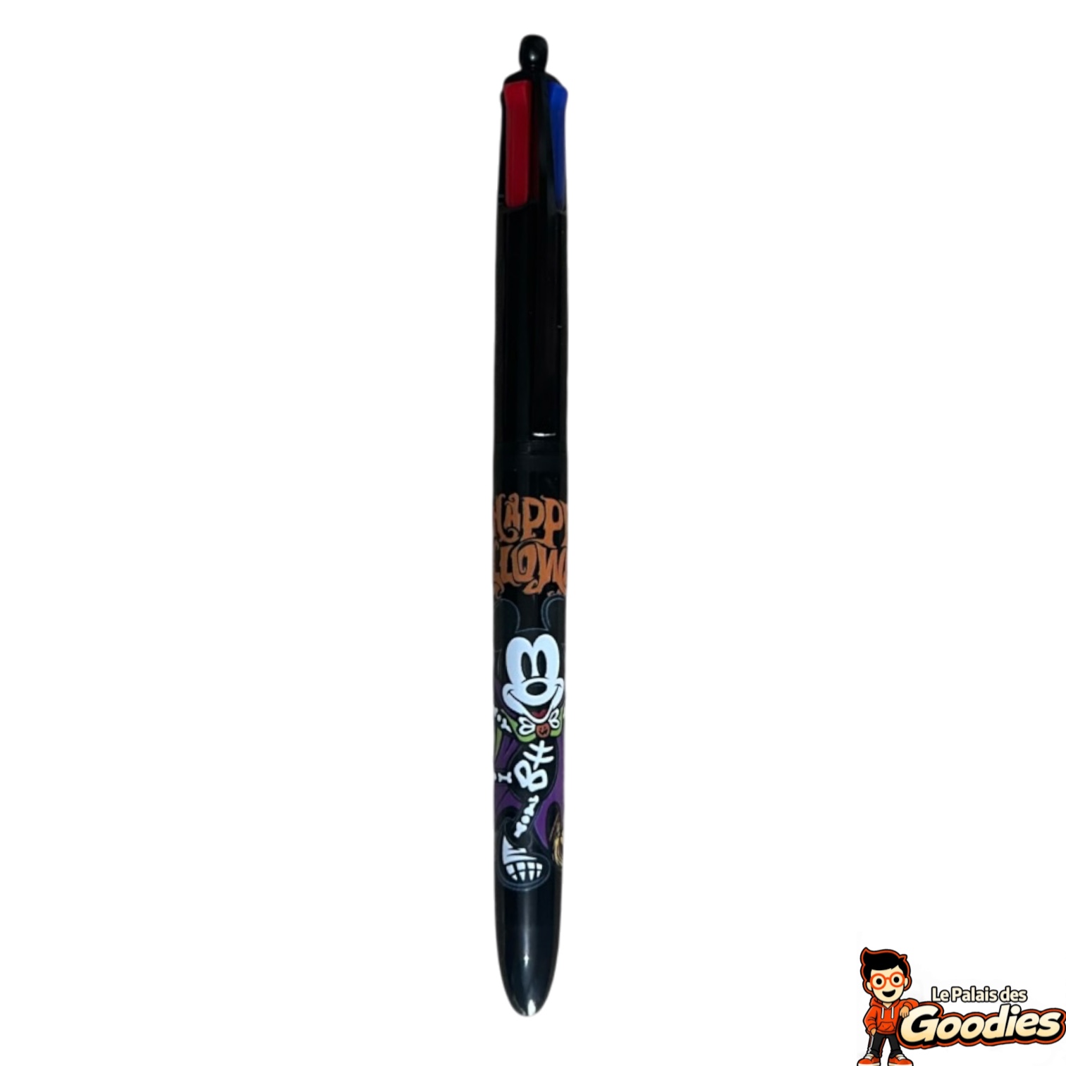 Disney - Mickey Mouse : Stylo BIC 4 couleurs "Halloween"