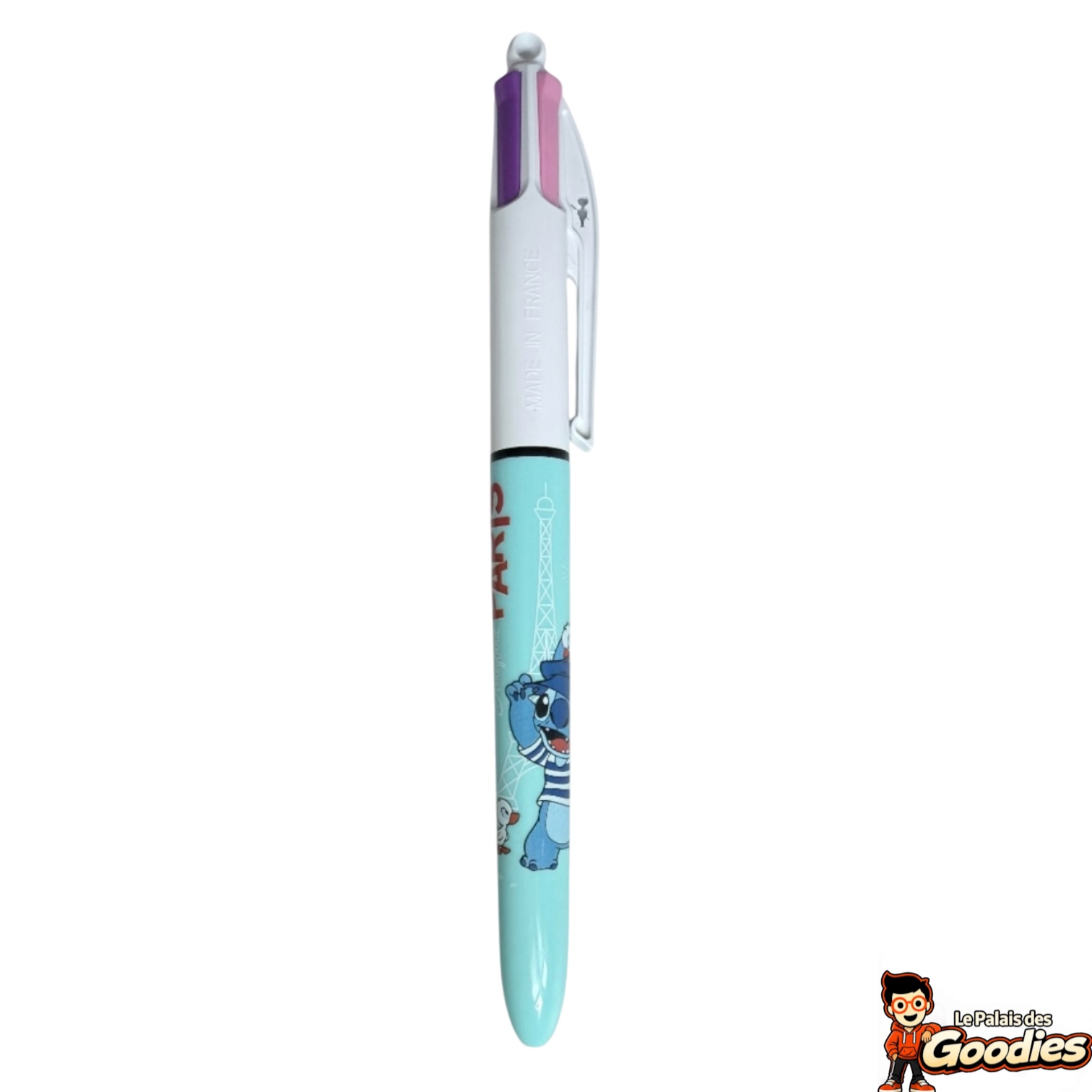 Disney - Lilo et Stitch : Bic 4 couleurs "à Paris"