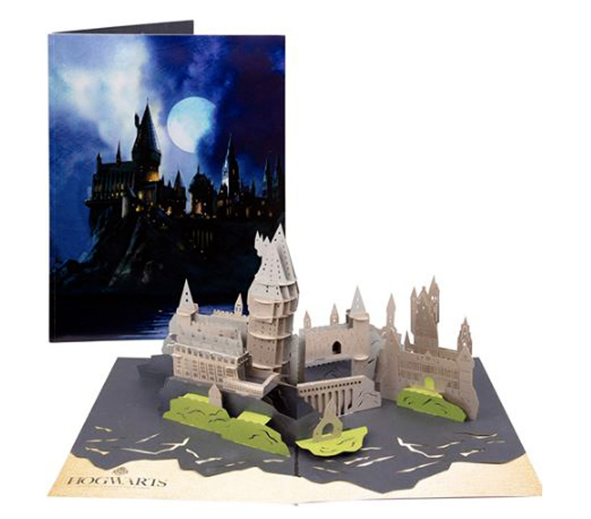 Harry Potter : Carte Pop-Up hogwarts castle