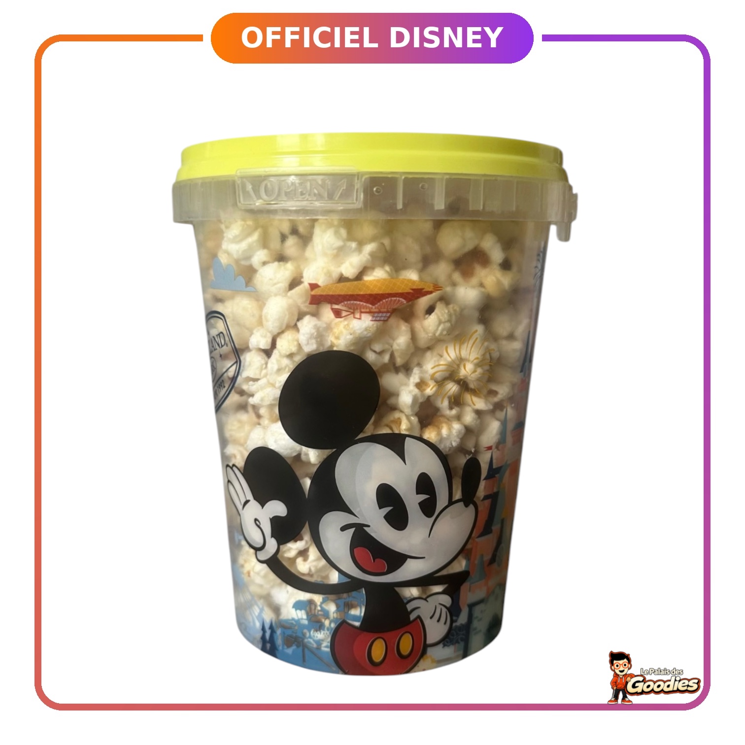 Disney - Mickey et ses amis : Pot de popcorn sucré bio