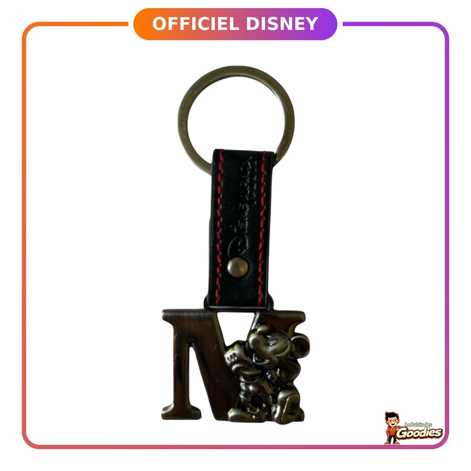 Disney - Mickey Mouse : Porte-clé lettre "M"