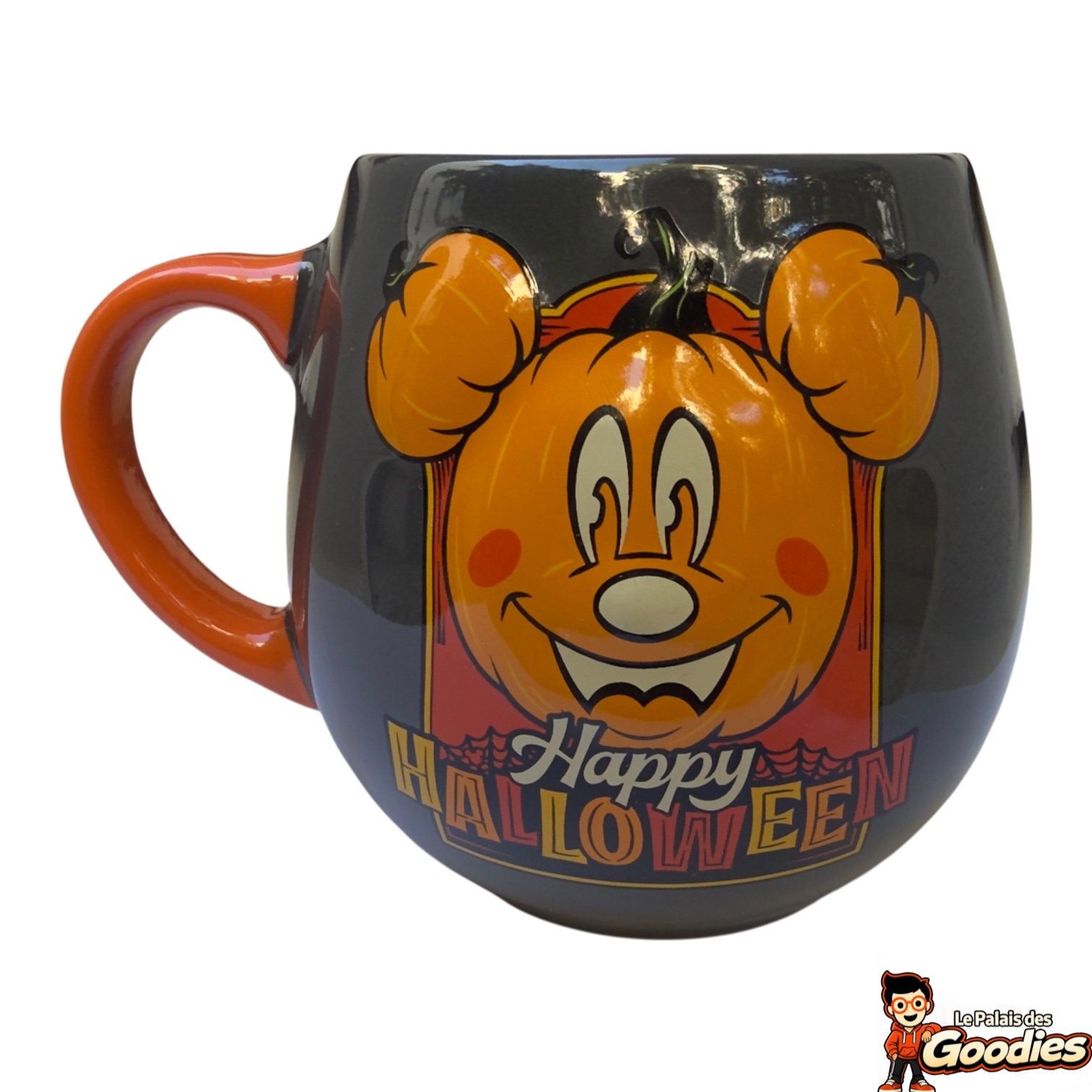 Disney - Mickey Mouse : Mug Happy Halloween citrouille en relief