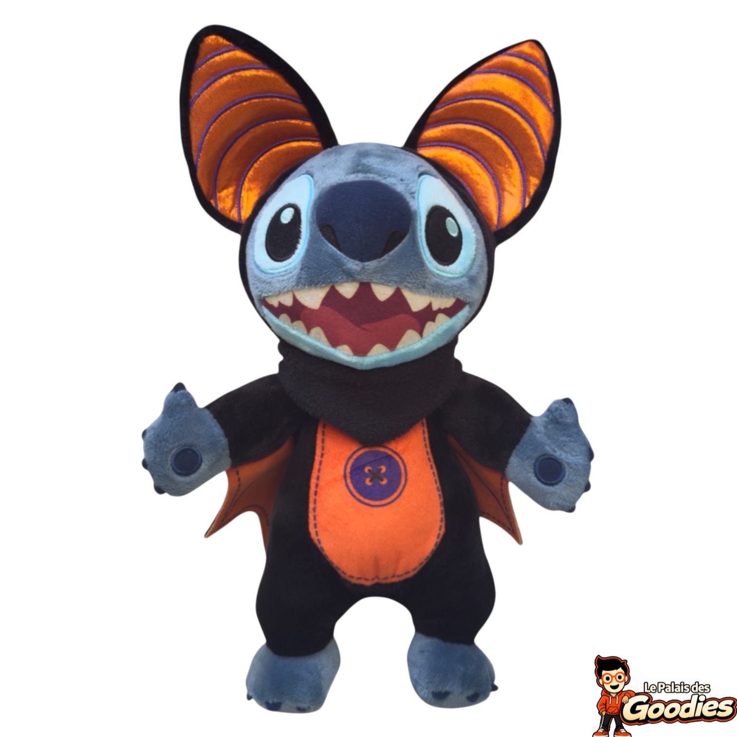 Disney - Lilo et Stitch : Peluche Stitch chauve-souris Halloween