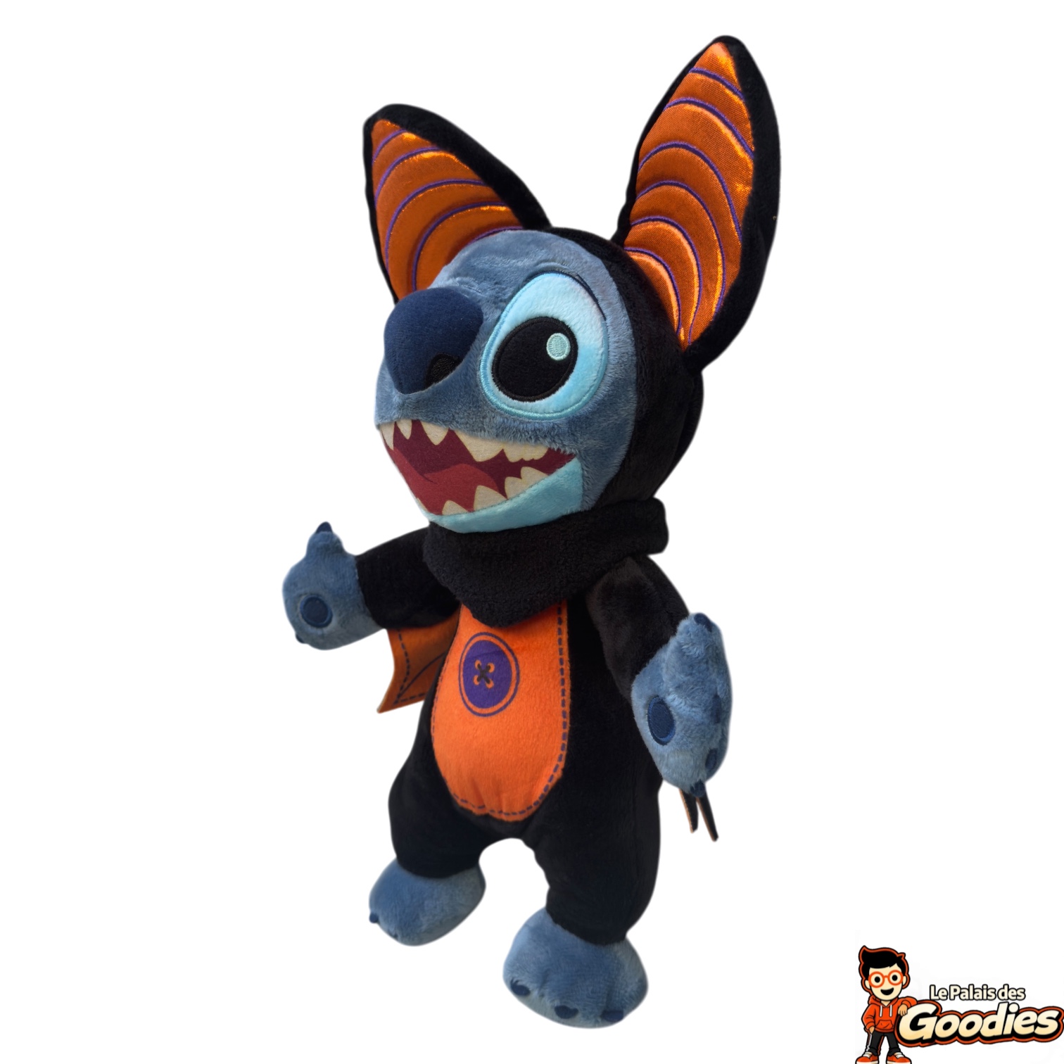Disney - Lilo et Stitch : Peluche Stitch chauve-souris Halloween