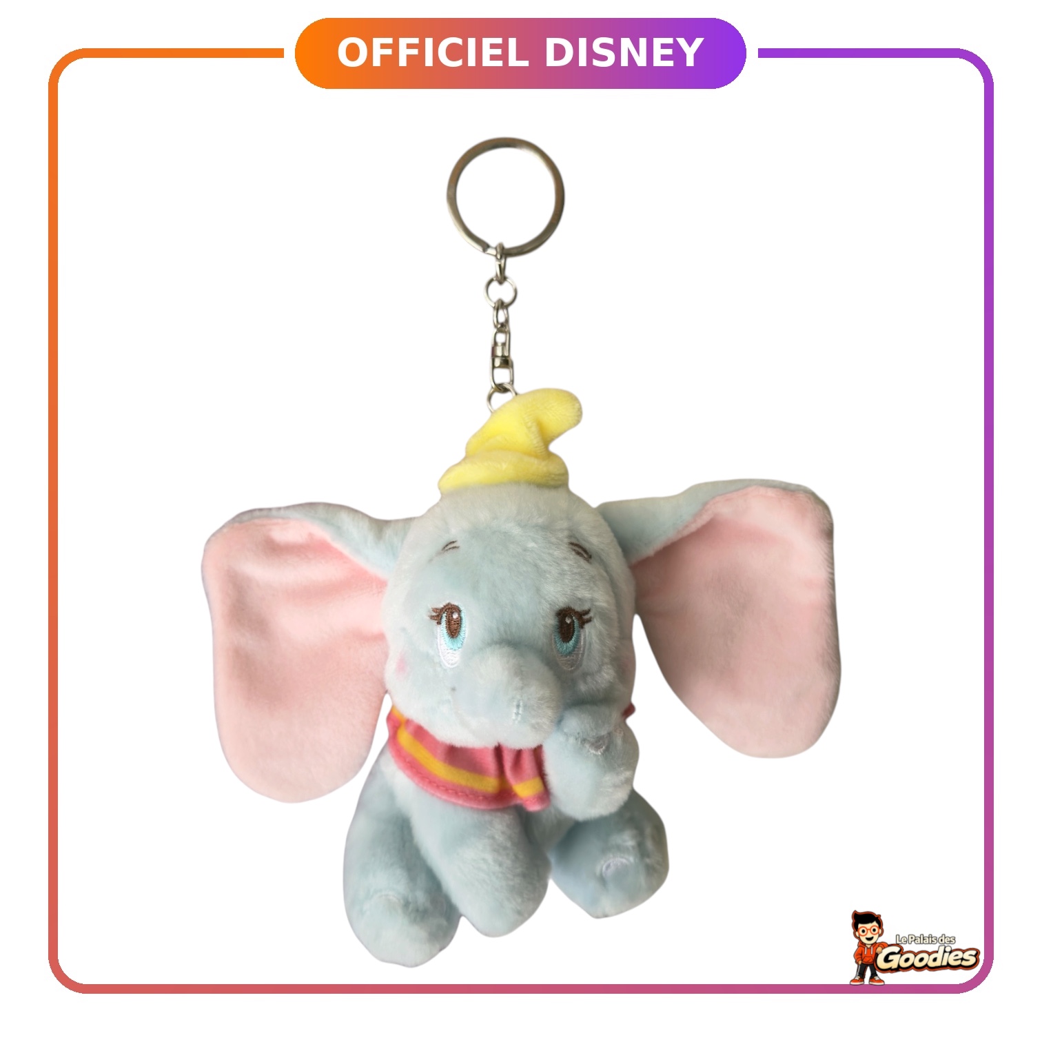 Disney - Dumbo : Porte-clés peluche Dumbo