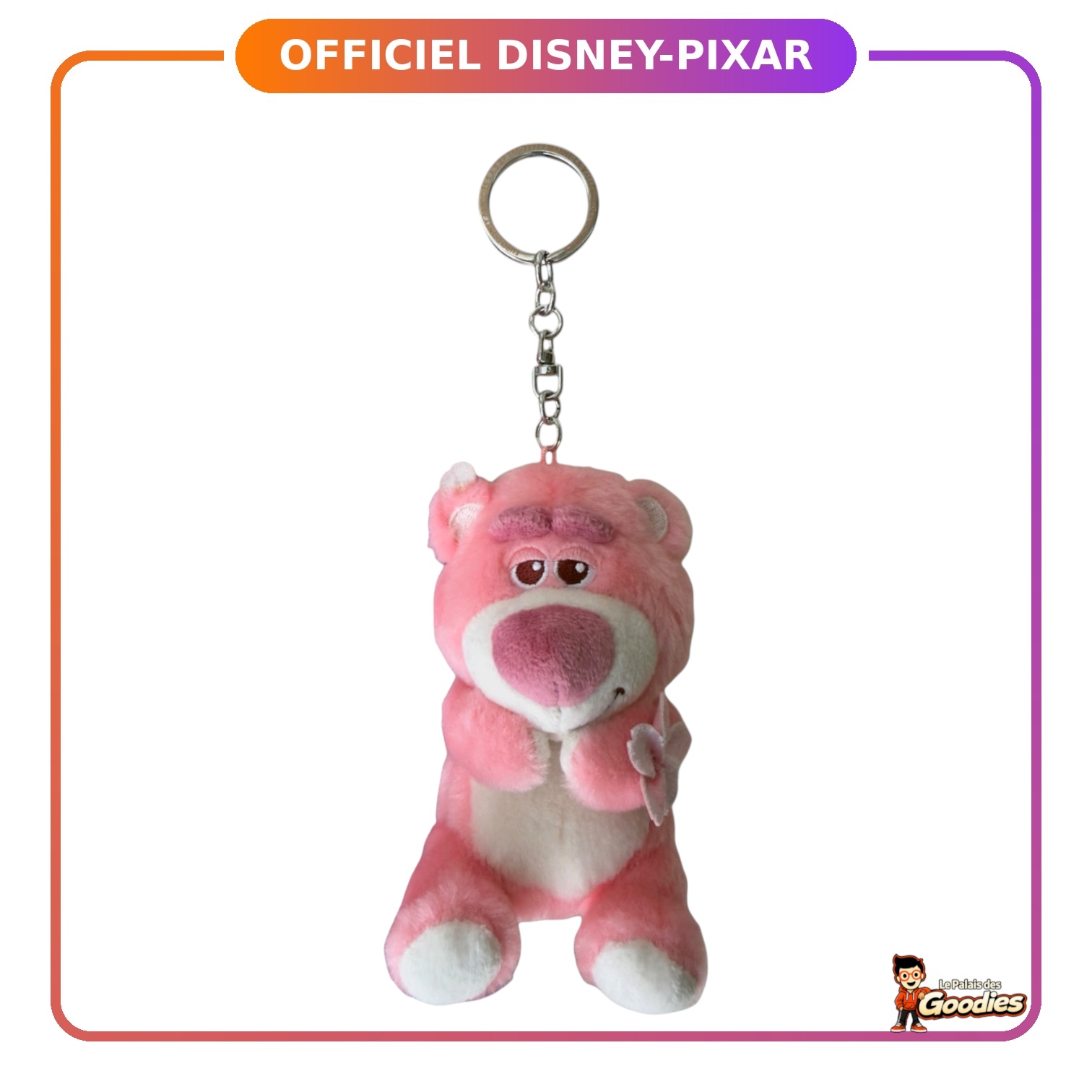 Disney/Pixar - Toy Story 3 : Porte-clés peluche Lotso fleur de cerisier