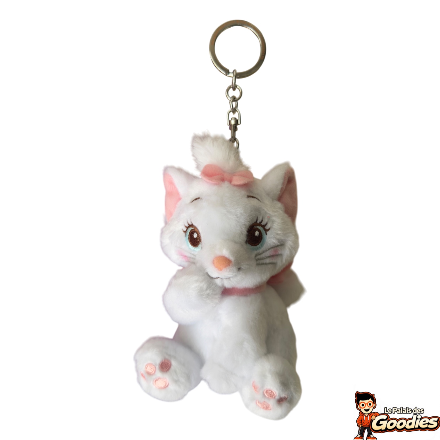 Disney - Les Aristochats : Porte-clés peluche Marie