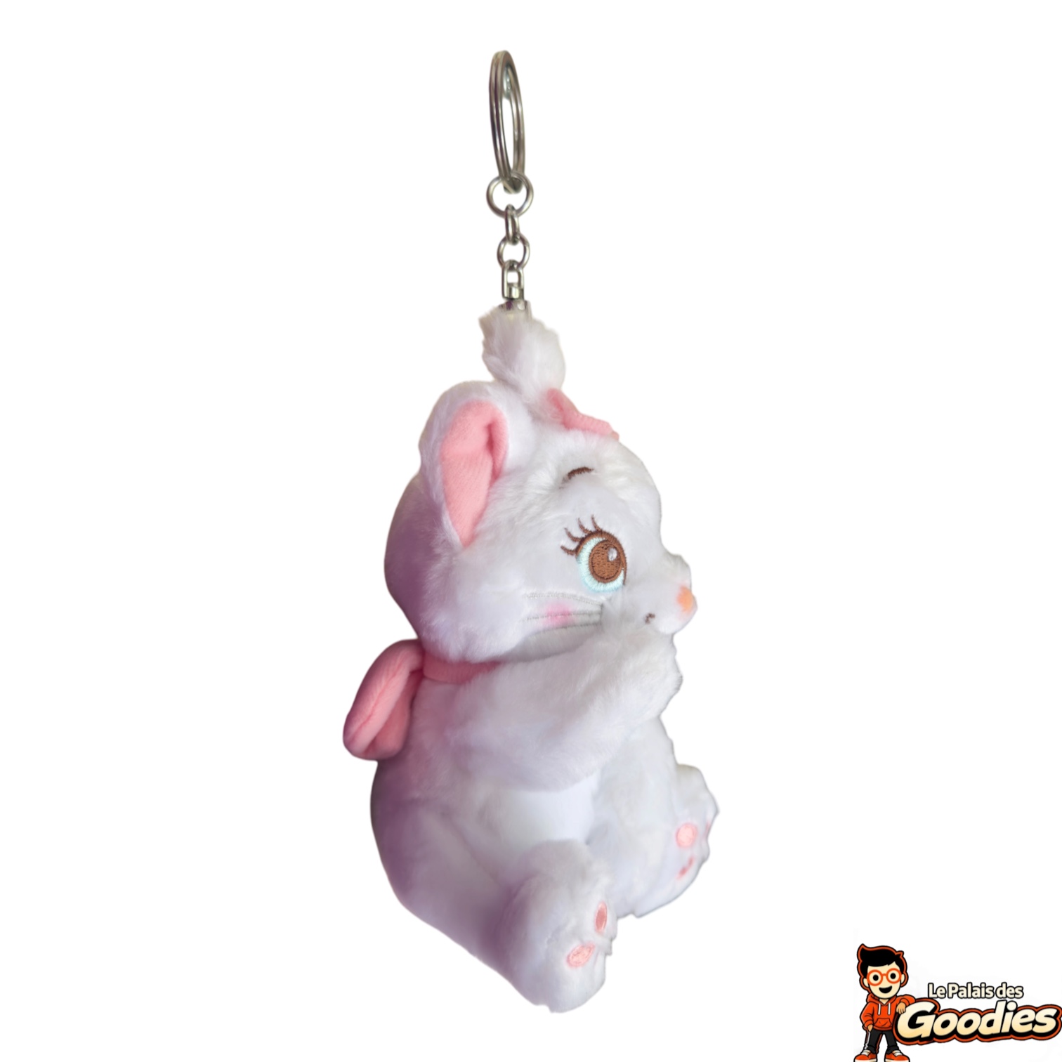 Disney - Les Aristochats : Porte-clés peluche Marie