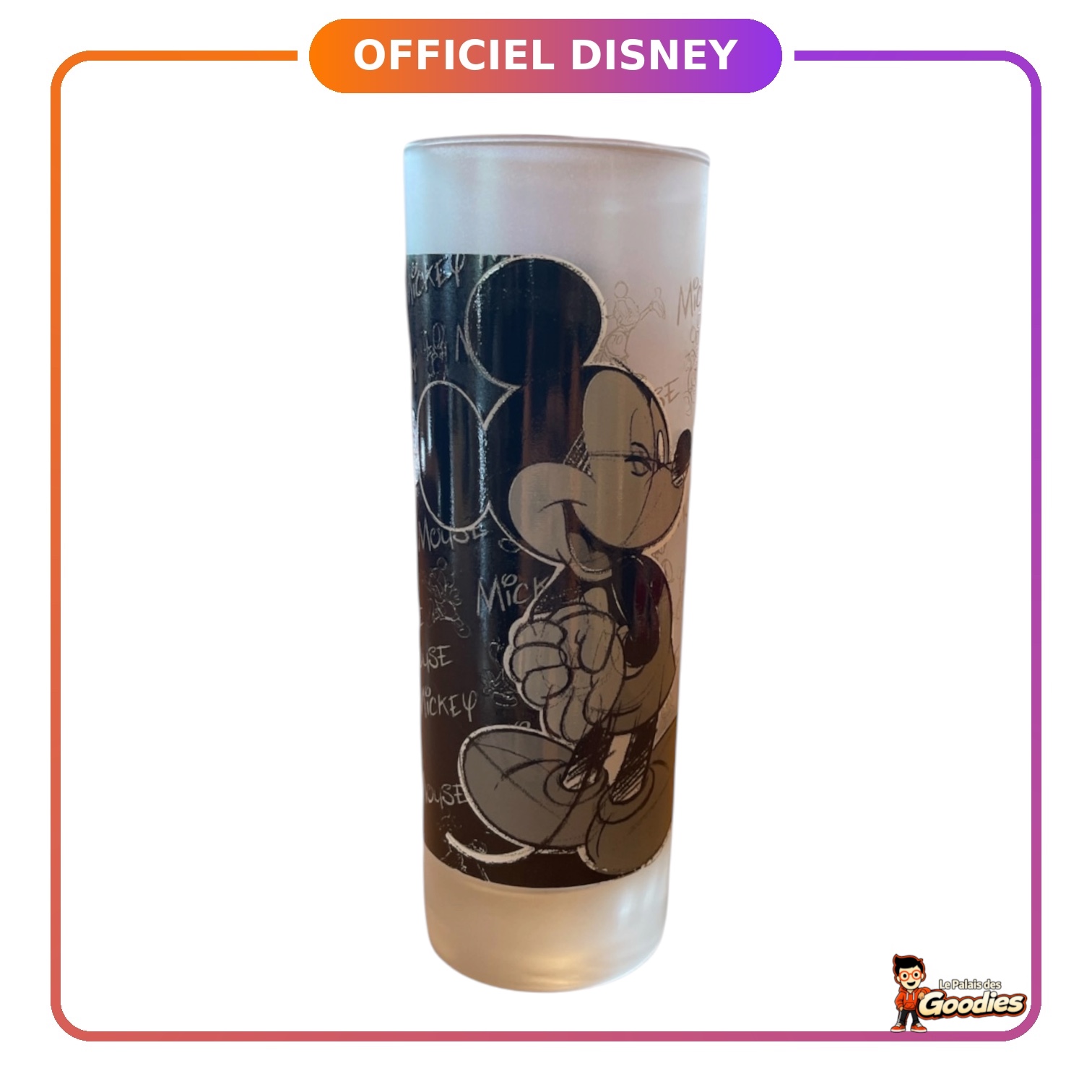 Disney - Mickey Mouse : Verre Mk black