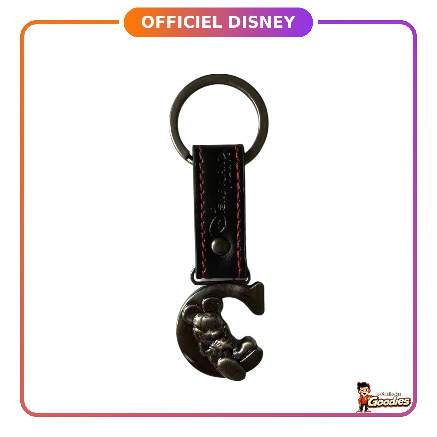 Disney - Mickey Mouse : Porte-clé lettre "C"