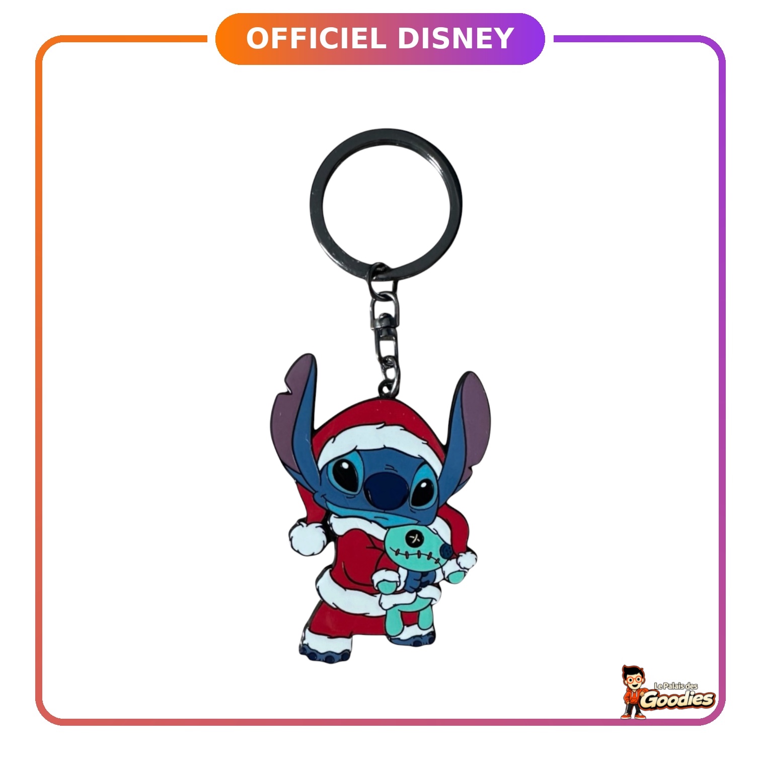 Disney - Lilo et Stitch : Porte-clé noël