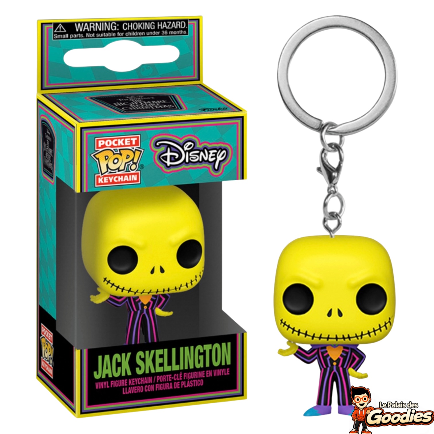 Létrange noël de Mr Jack - Pocket Pop Keychains : Jack Skellington