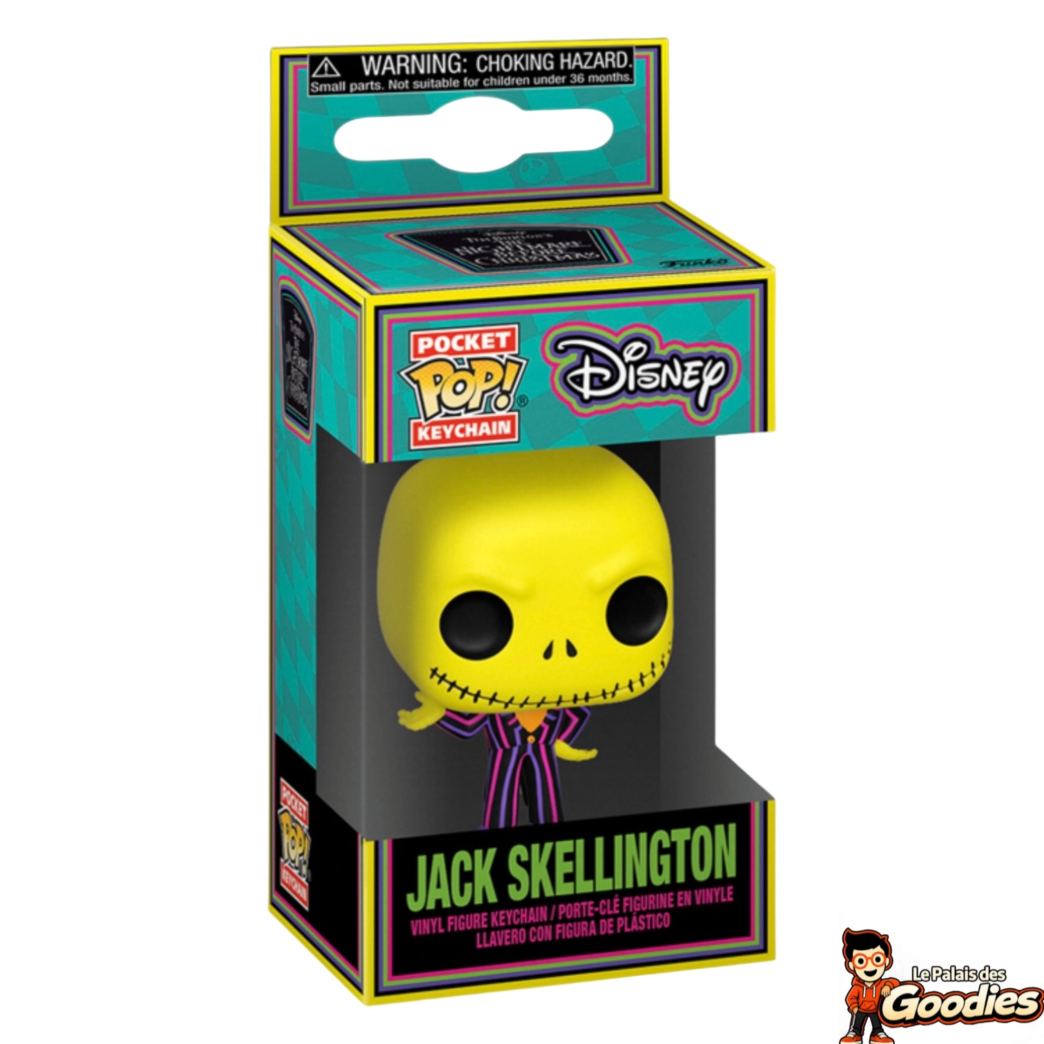Létrange noël de Mr Jack - Pocket Pop Keychains : Jack Skellington