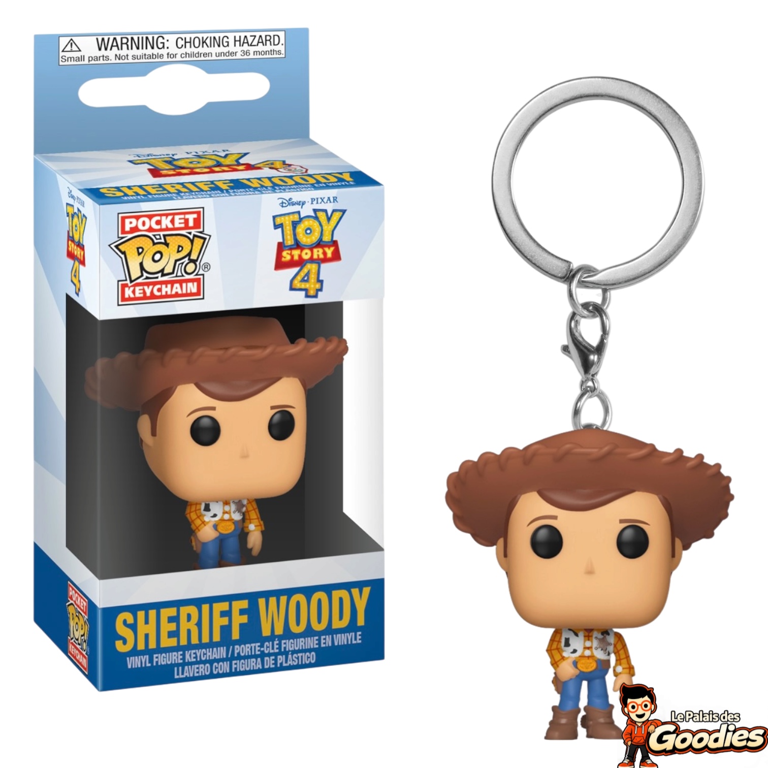 Disney Pixar - Pocket Pop Keychain : Sheriff Woody