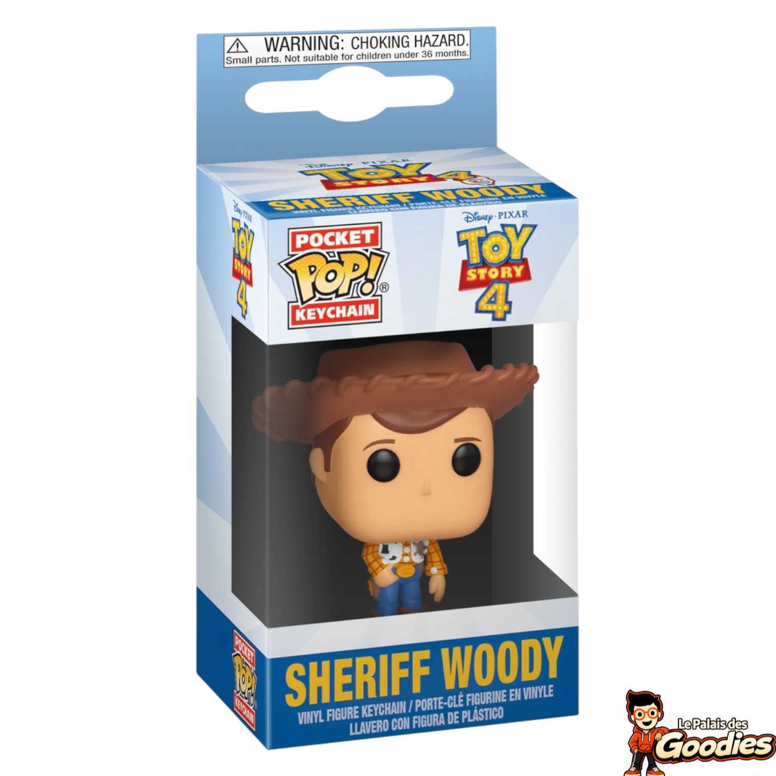 Disney Pixar - Pocket Pop Keychain : Sheriff Woody