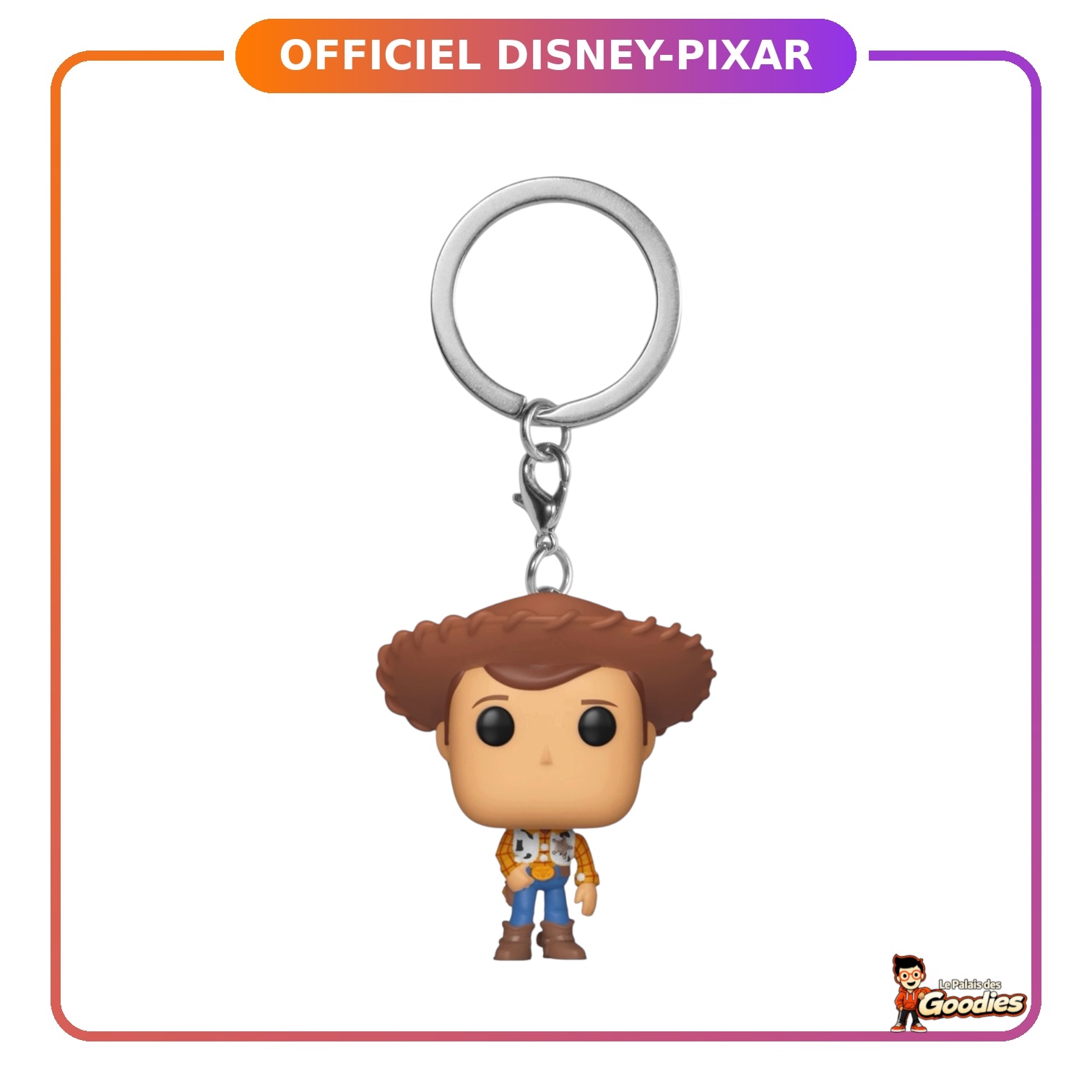 Disney Pixar - Pocket Pop Keychain : Sheriff Woody