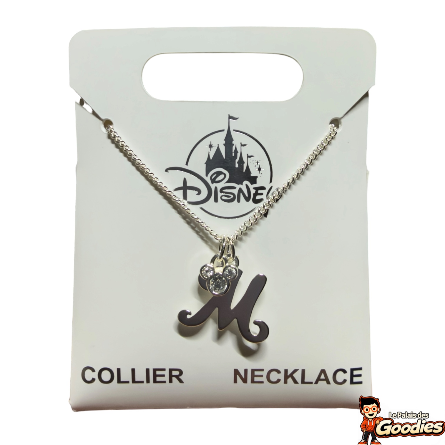 Disney - Mickey Mouse : Collier lettre "M"