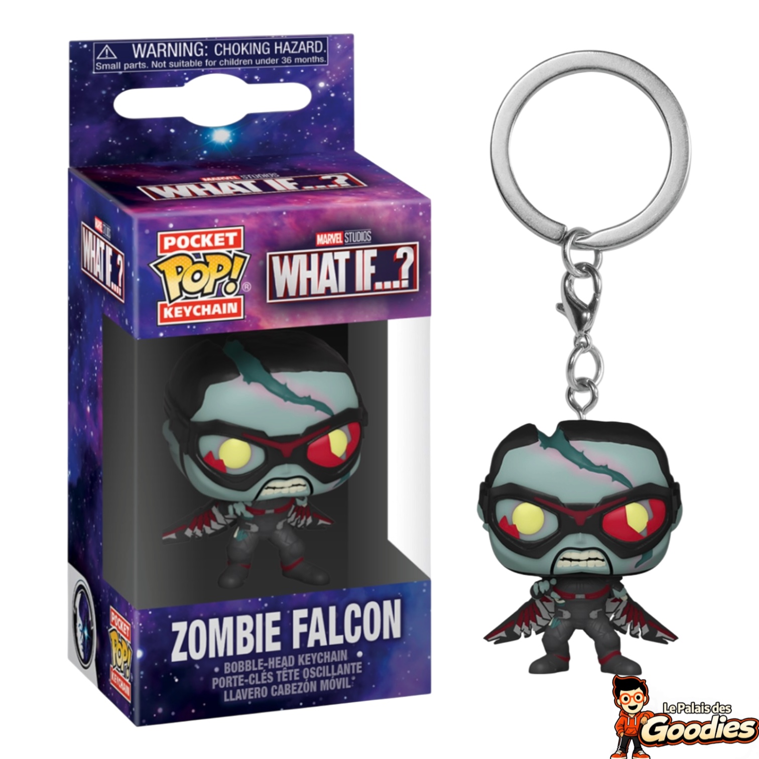 What If...? - Pocket Pop Keychains : Zombie Falcon