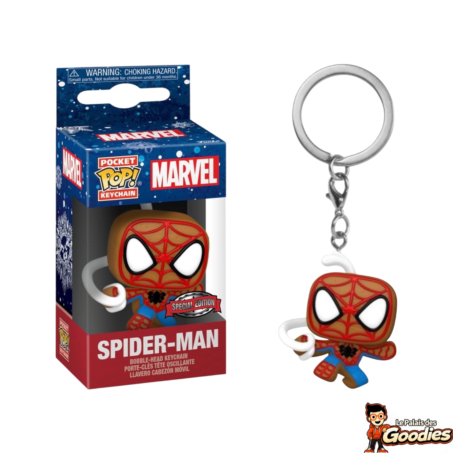 Spiderman - Pocket Pop Keychains : Spiderman "Special Edition"