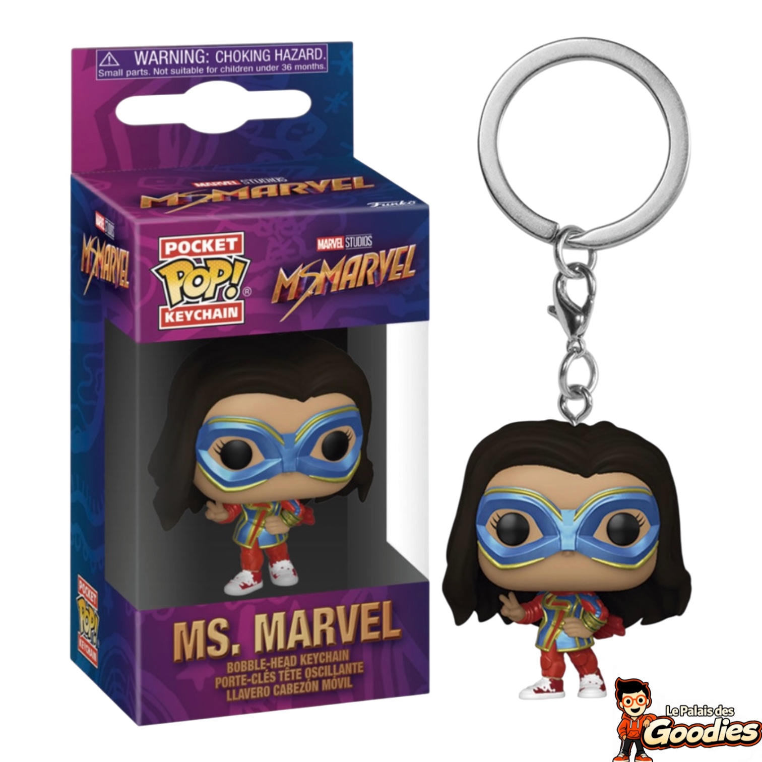 Marvel - Pocket Pop Keychains : Ms Marvel