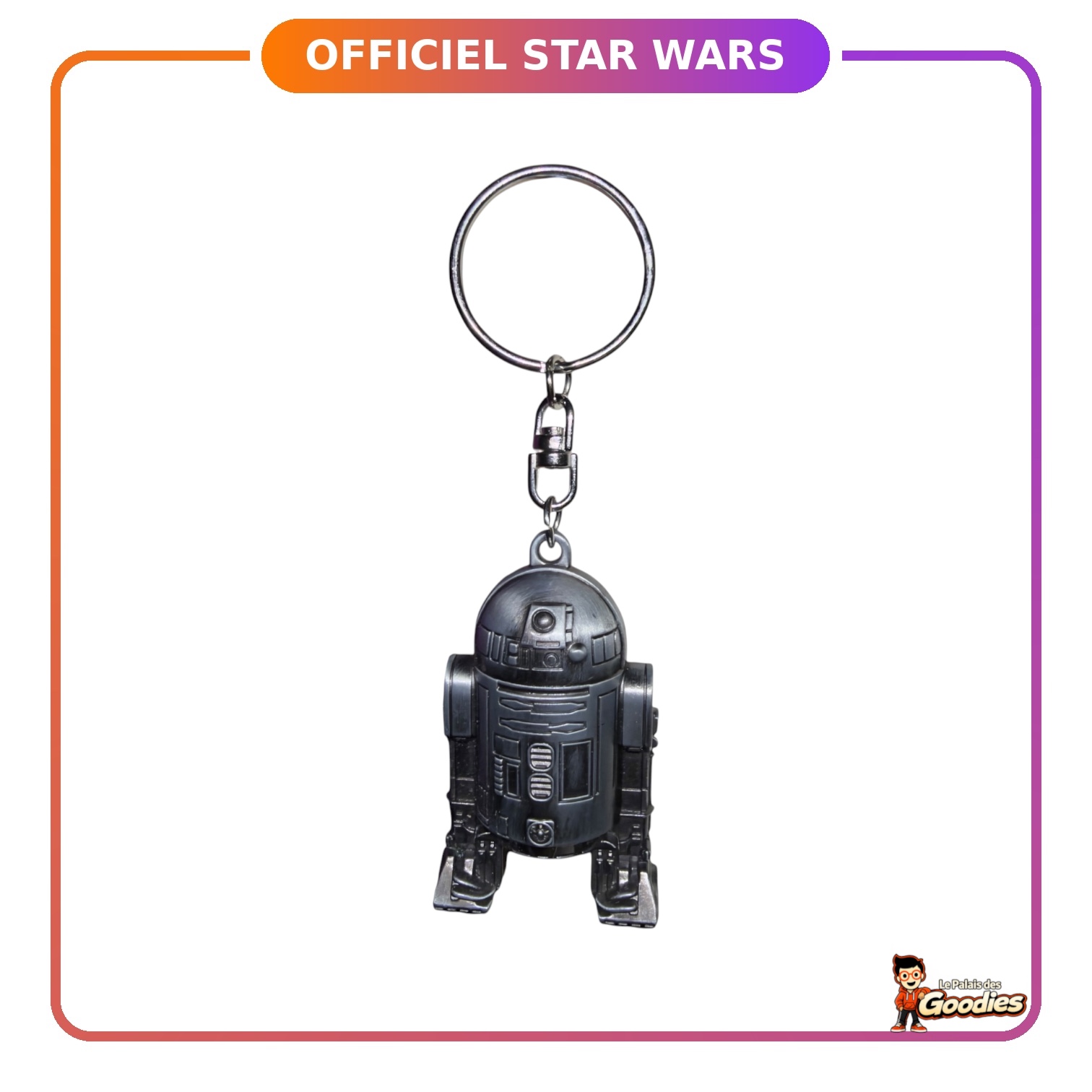 Star Wars - Porte-clé R2-D2 en métal