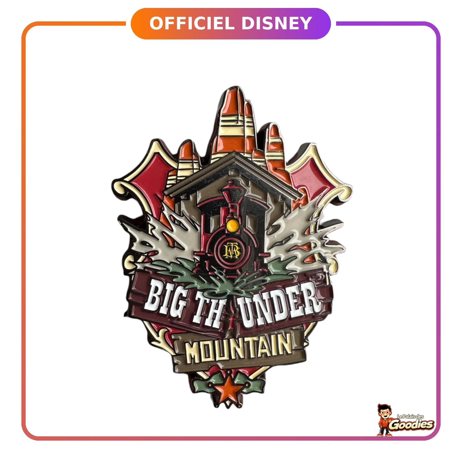 Disney - Big Thunder Mountain : Magnet métal