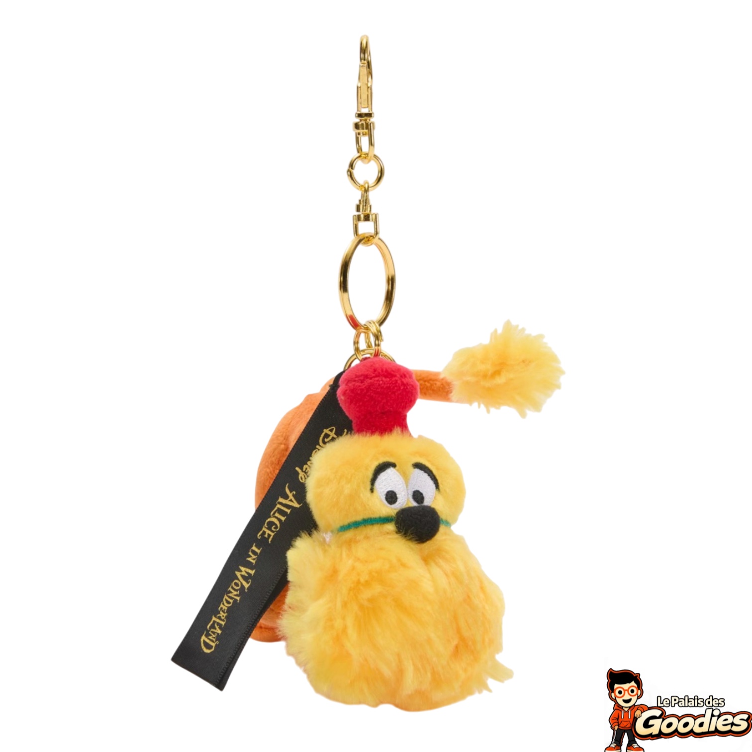 Disney - Alice au pays des merveilles : Porte-clé peluche chien-balai