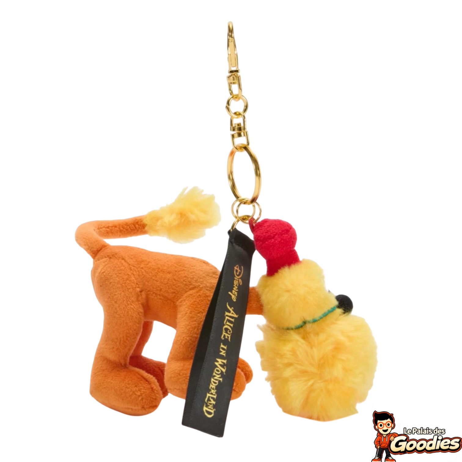 Disney - Alice au pays des merveilles : Porte-clé peluche chien-balai