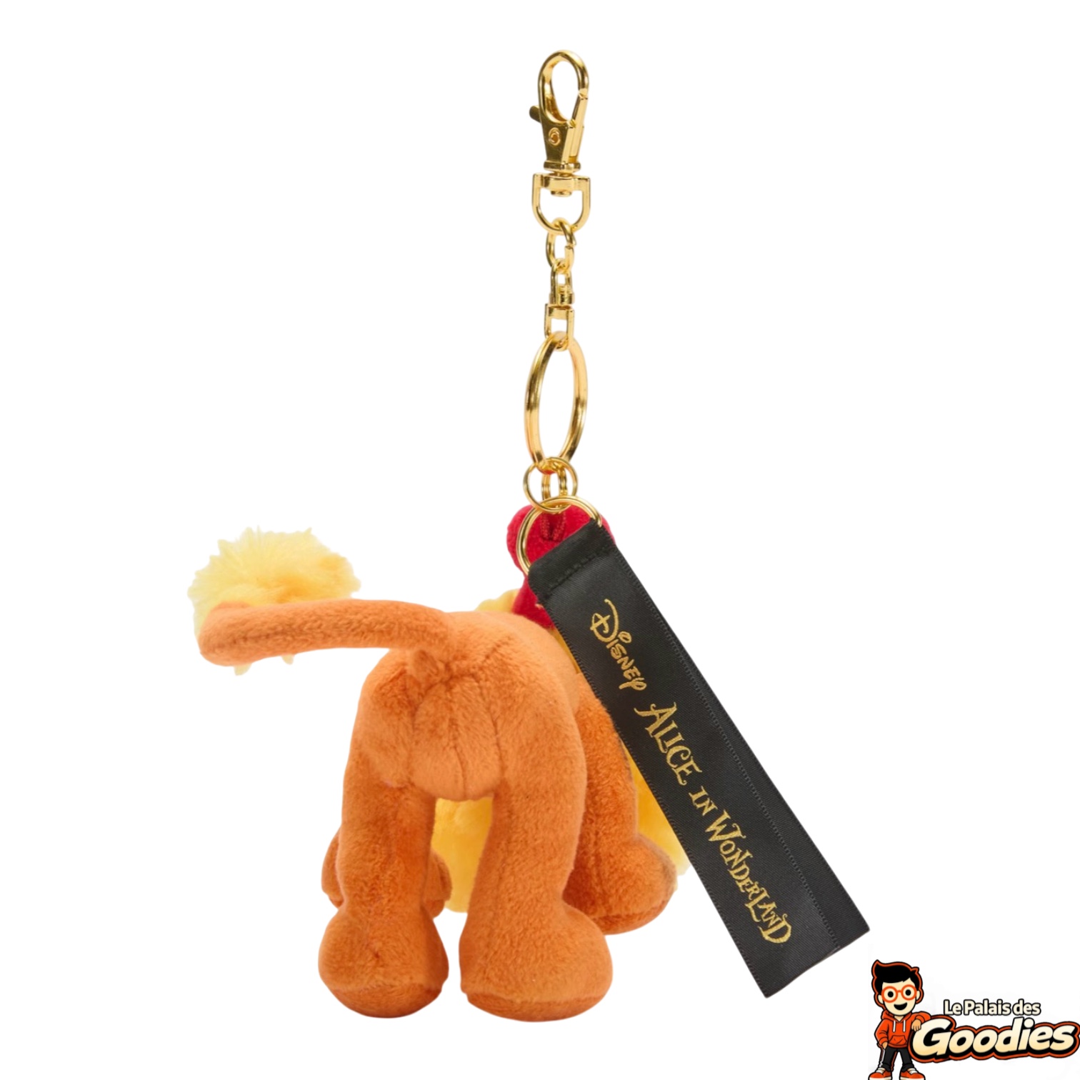 Disney - Alice au pays des merveilles : Porte-clé peluche chien-balai