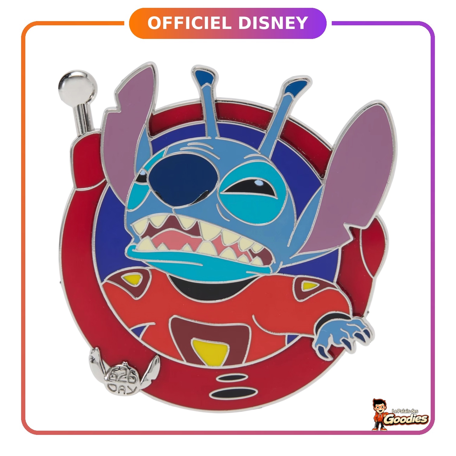 Disney - Lilo et Stitch : Pin's Stitch 626 Day 2026 édition limitée