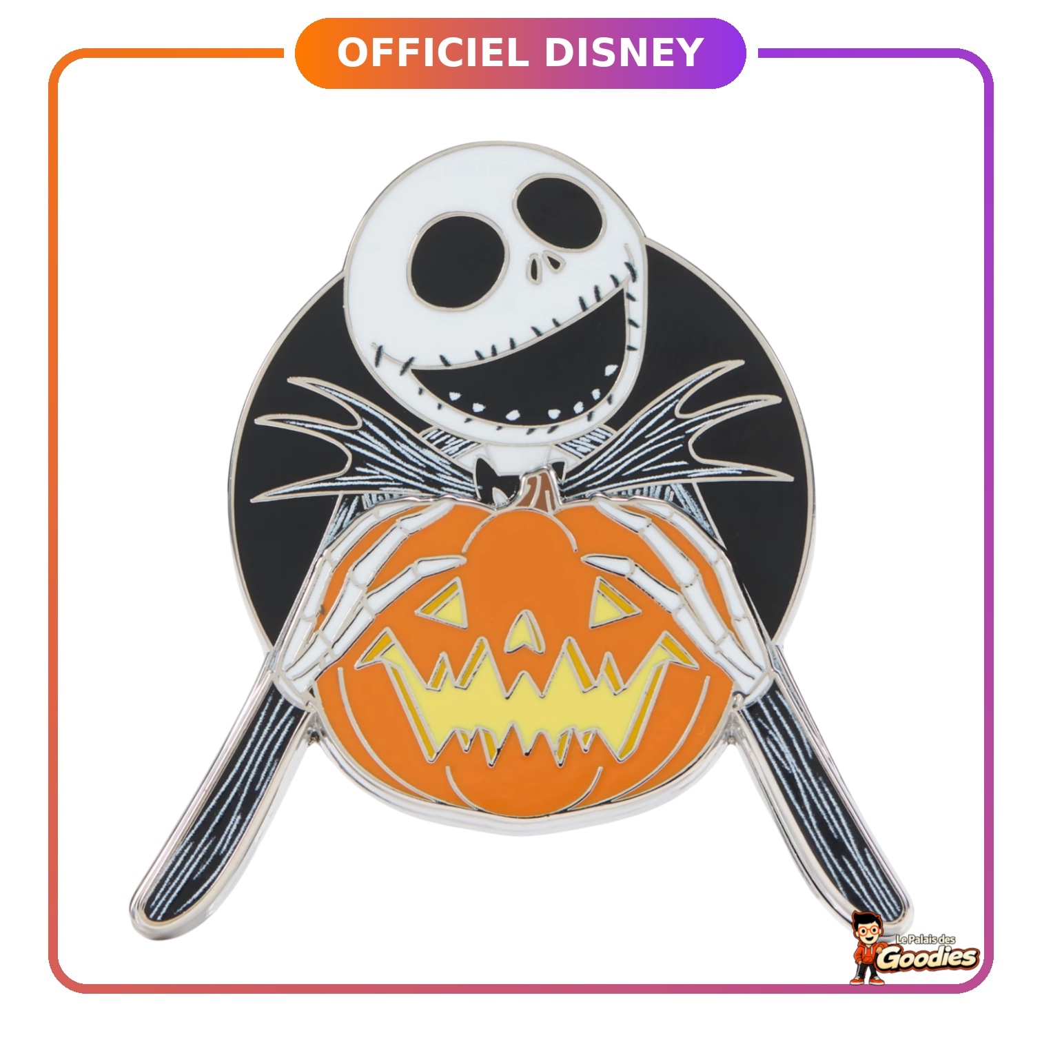 Disney - LÉtrange Noël de monsieur Jack : Pins Jack Skellington et citrouille