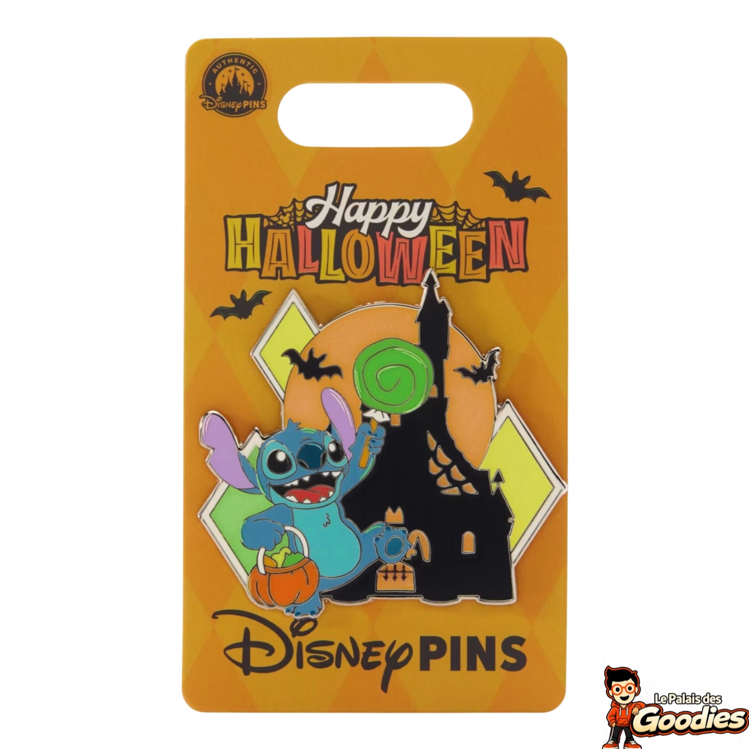 Disney - Lilo et Stitch : Pins Stitch Halloween 2026 phosphorescent