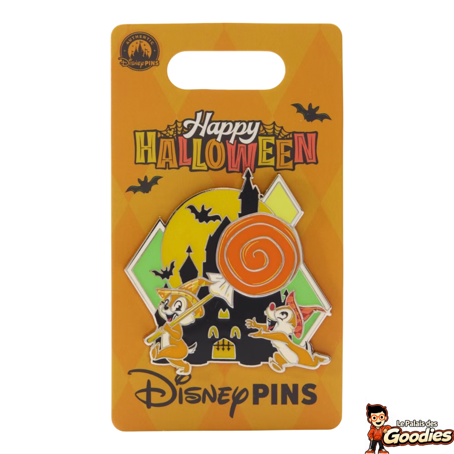 Disney - Tic et Tac : Pins Halloween 2026 phosphorescent