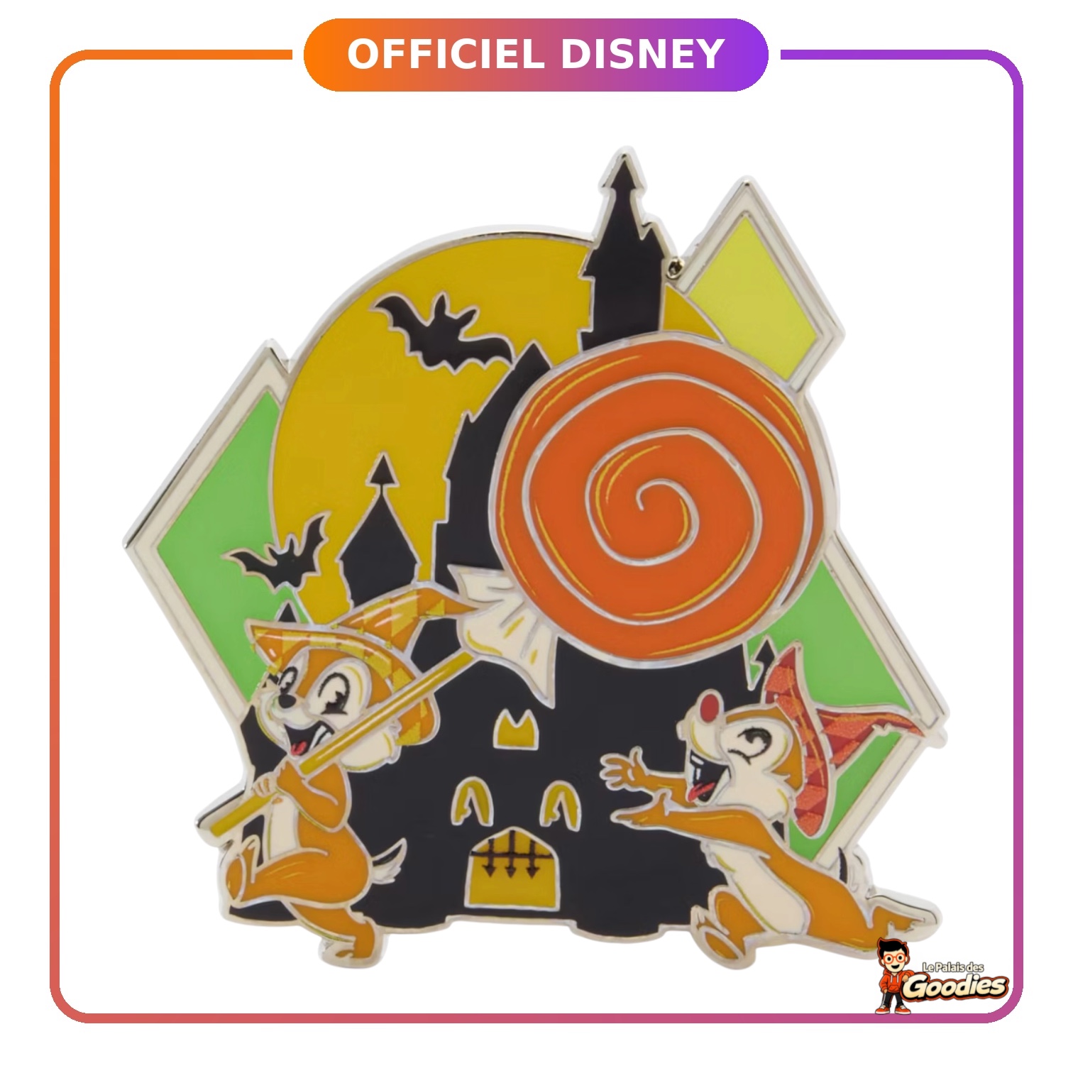 Disney - Tic et Tac : Pins Halloween 2026 phosphorescent