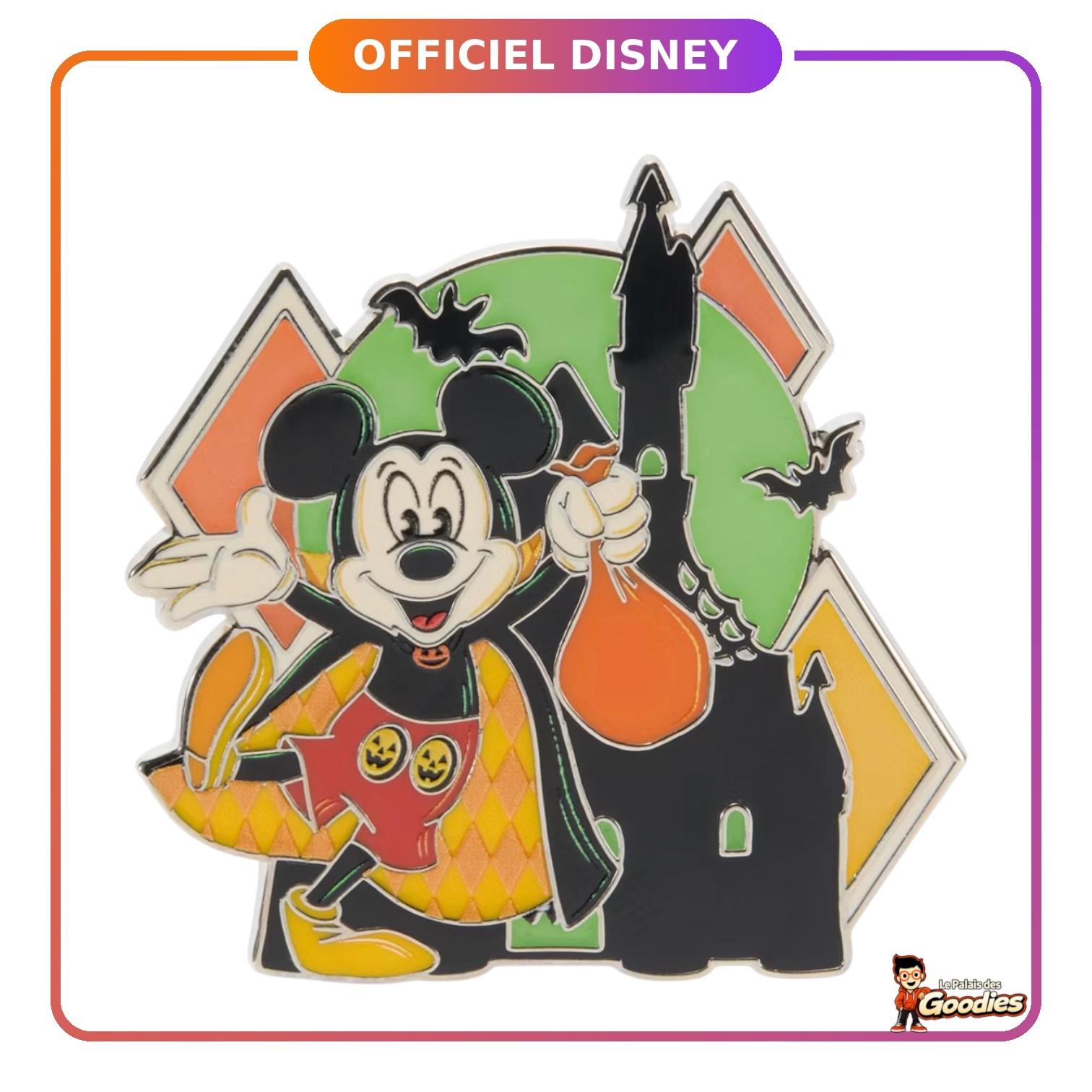 Disney - Mickey Mouse : Pin's Halloween 2026 phosphorescent