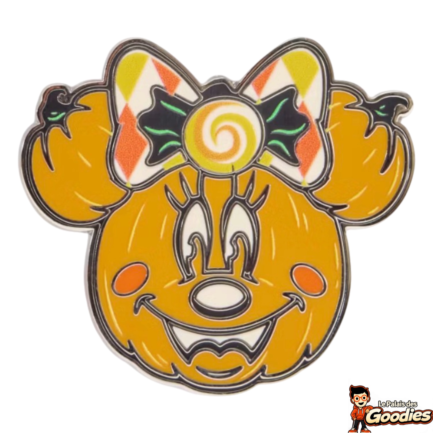 Disney - Mickey et Minnie : Lot de 2 pins citrouilles Halloween 2026