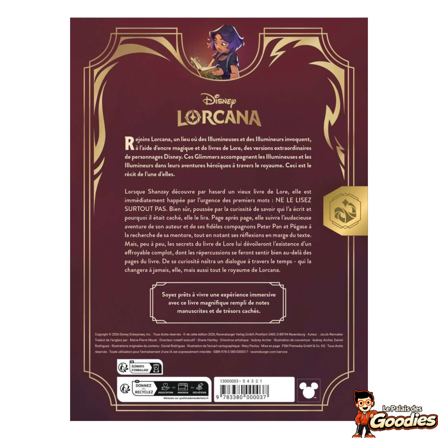 Disney Lorcana - La Quête des Merveilles : Le Livre de Lore