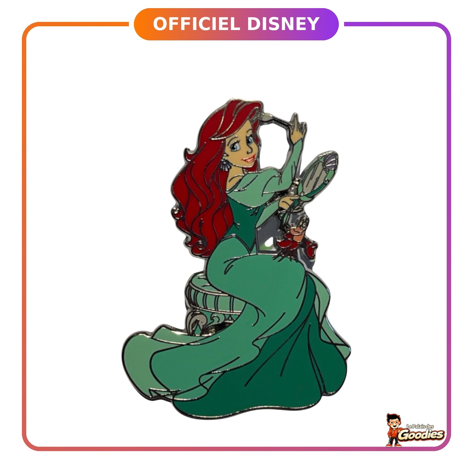 Disney - La petite sirène : Pins Ariel et Sebastien OE