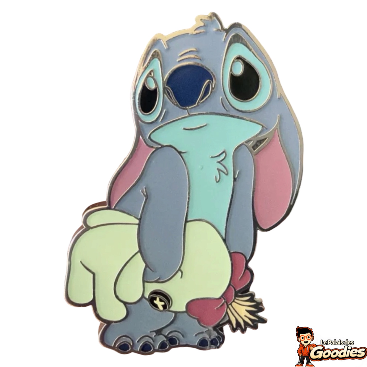 Disney - Lilo et Stitch : Pins Stitch câlin avec Souillon