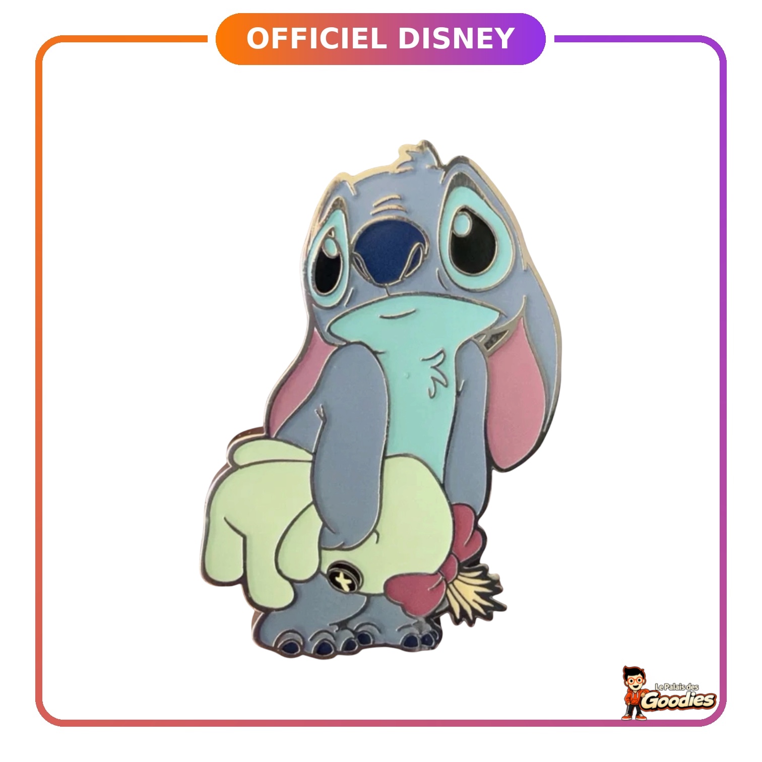 Disney - Lilo et Stitch : Pins Stitch câlin avec Souillon