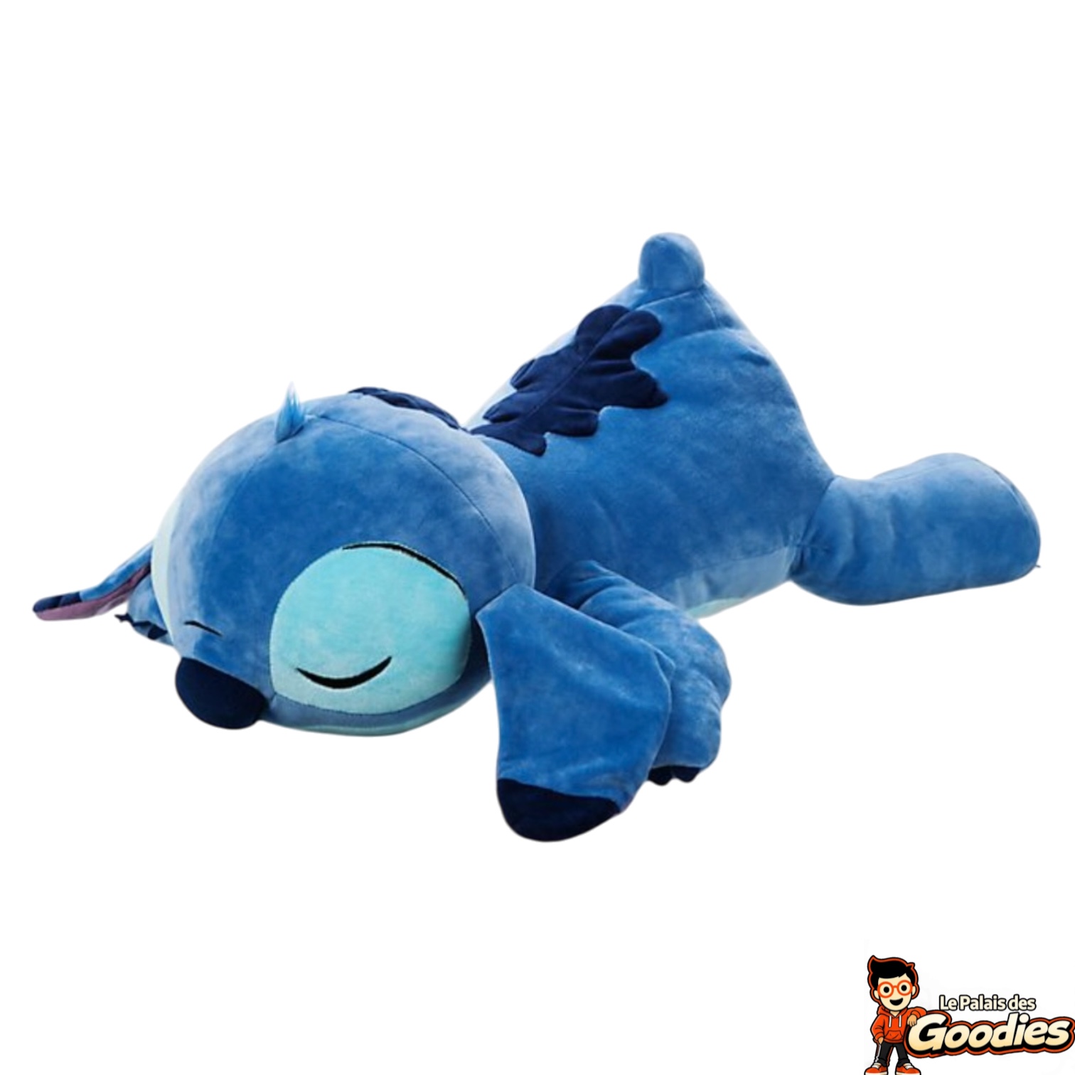 Disney - Lilo et Stitch : Grande peluche Stitch endormi (Édition Cuddleez)