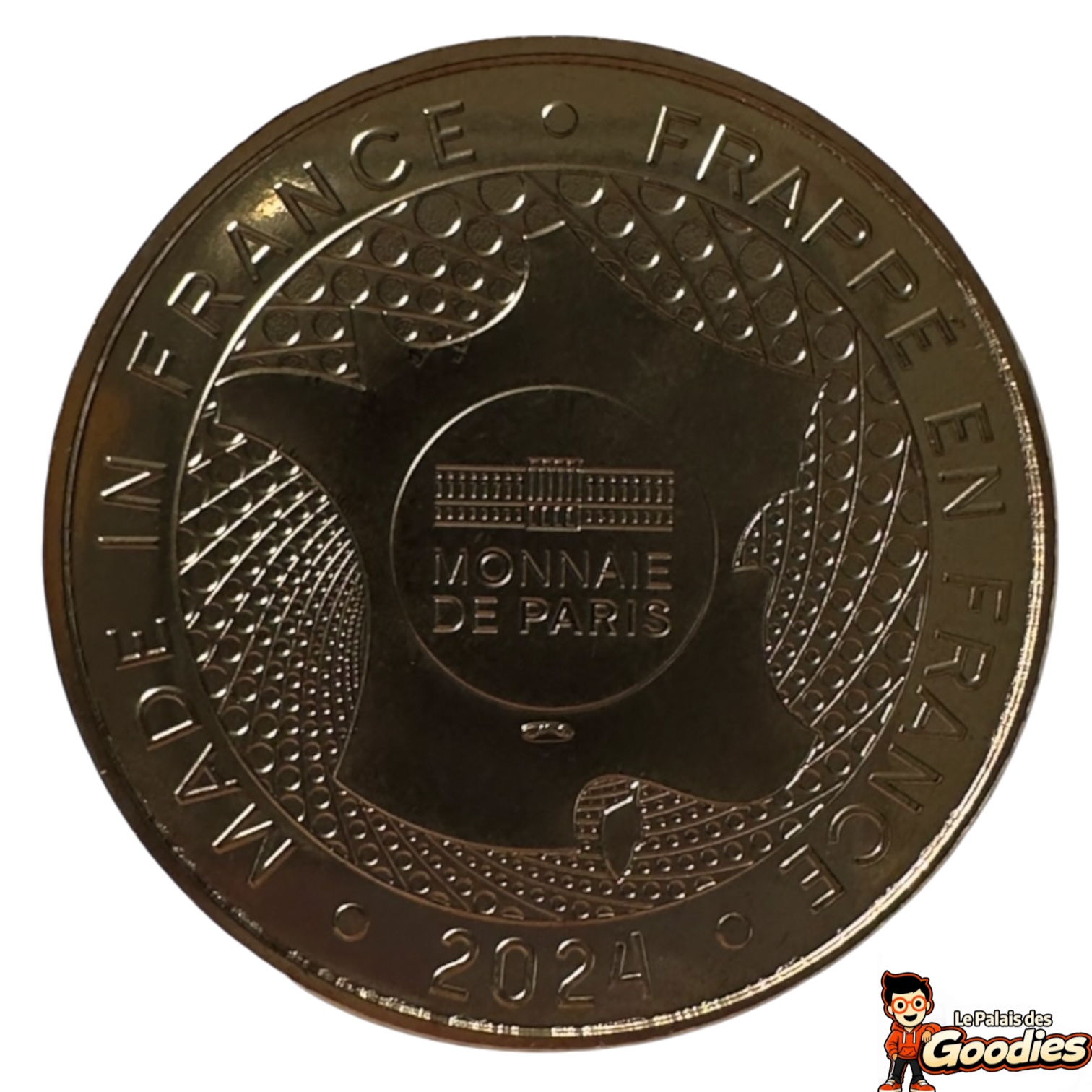 Disney - Mickey Mouse : Médaille Monnaie de Paris horloge du Disneyland Hotel